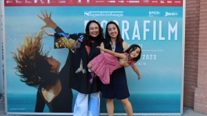 Bernadette Wegenstein e Adriana Copete, "Devoti tutti", Cinema Lumière