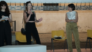 JDL - Behind the Wall - la regista Deborah Faraone Mennella e la protagonista Judith de Leeuw
