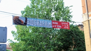 Allestimento urbano Biografilm 2023