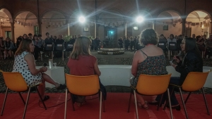 Proiezione "Garçonnières", Chiostro del Complesso di Santa Cristina "della Fondazza"