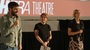Michele Cattani (Arca di Noè), Teresa Sala e Anna Meli (Presidentessa di Cospe)