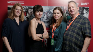 Ted e Vanessa Hope con Małgorzata Szumowska