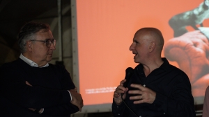 Livio Garzanti. Il gran viziato. La morale nascosta di un editore formidabile il regista Giacomo Gatti e Andrea Babbi Presidente della Fondazione Garzanti di Forlì