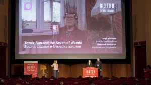 Pitching Forum - Tower, Sun and the Seven of Wands - Tanya Vikhreva e Aleksandr Rodionov