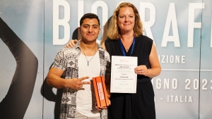 Sajid Khan Nasiri e Eefje Blankevoort ,"The Mind Game", Premio Bring the Change Aldini Arca di Noè; Menzione Speciale "Tutta un'Altra Storia"