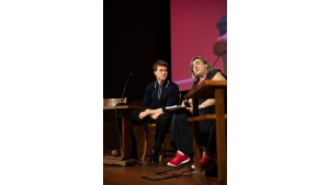 George MacKay al Q&A di The End